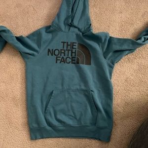 Blue North Face Hoodie (M)